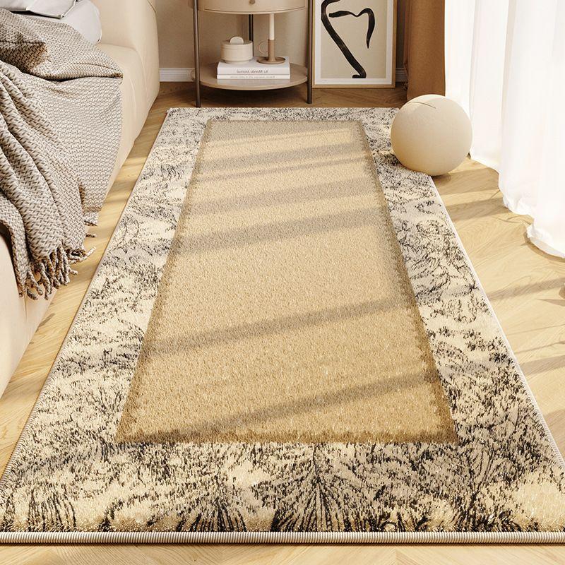 French Style Bedside Carpet Master Bedroom Bedside Oval Carpet Retro Dressing Room Carpet