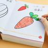 6 Books Cute Coloring Books For Kids Painting Book Learn To Draw Animals Kawaii Children's Early Education Picture Books
