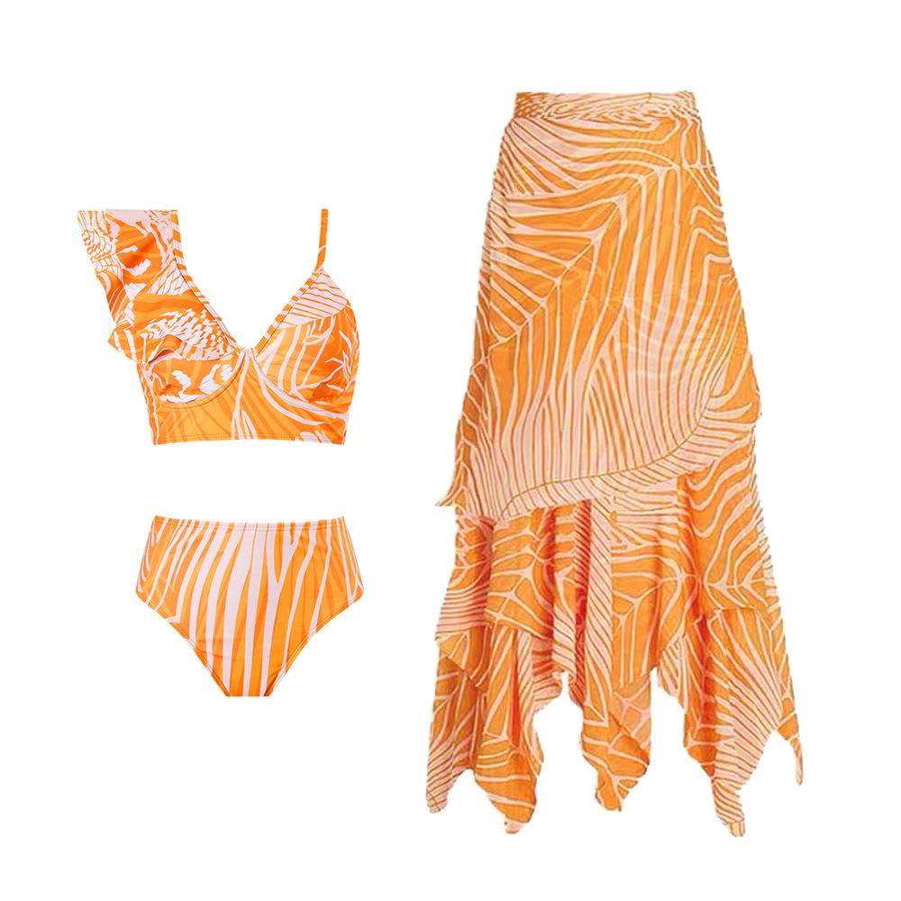 European & American Style Split Swimsuit Resort Women's Bikini Set, 2025 Design