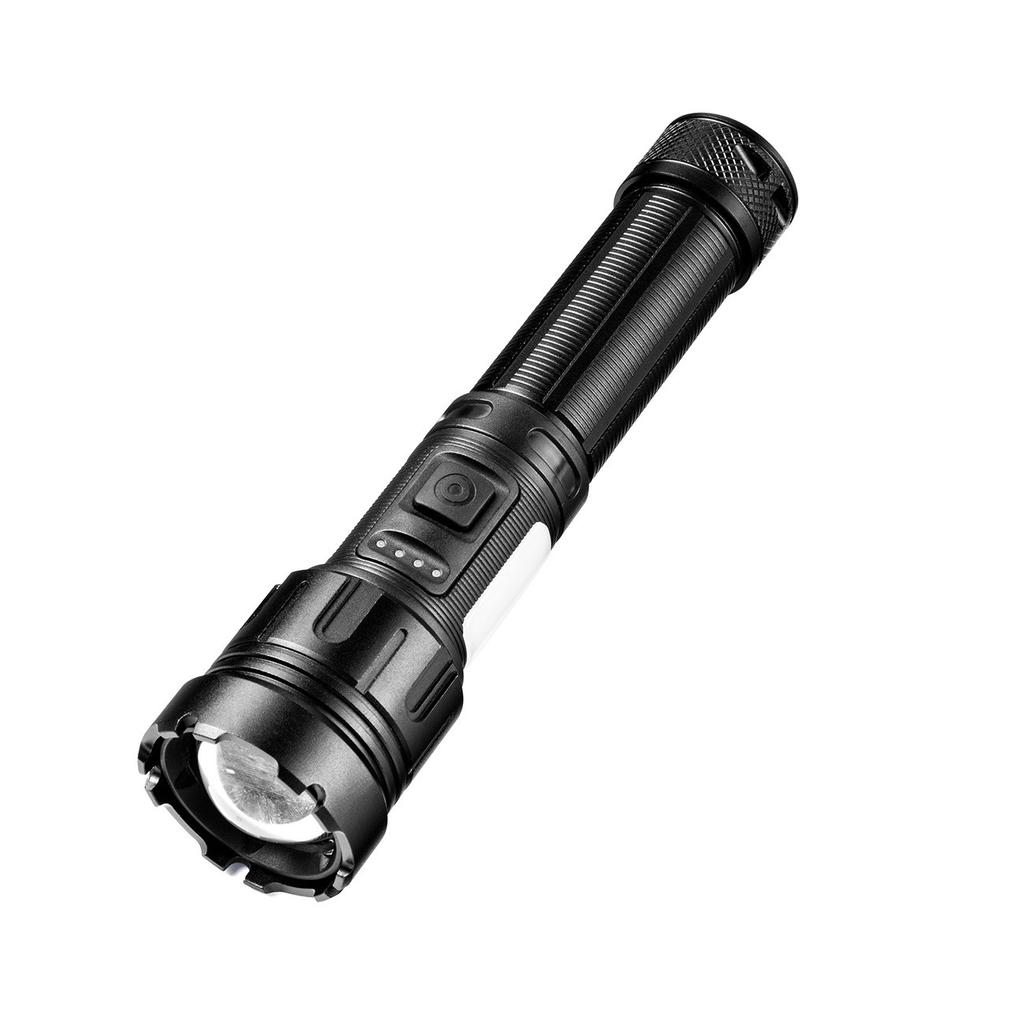 Flashlight Outdoor Zoom Long-range LED Flashlight With Magnet