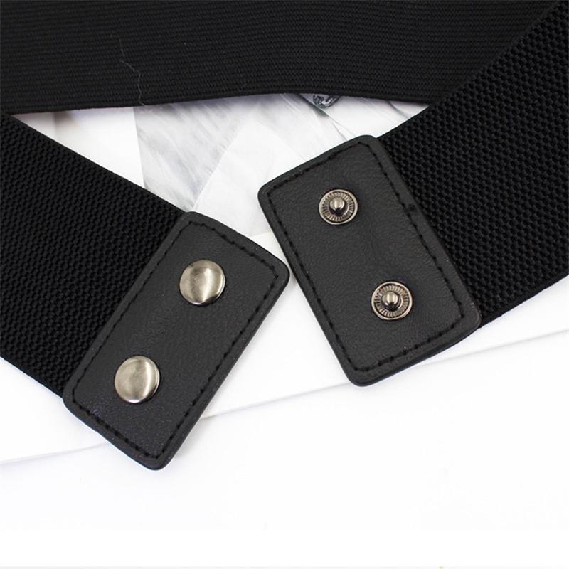 Women Wide Waist Stretch Cinch Girls Waistband Waist Seal Wide Belts