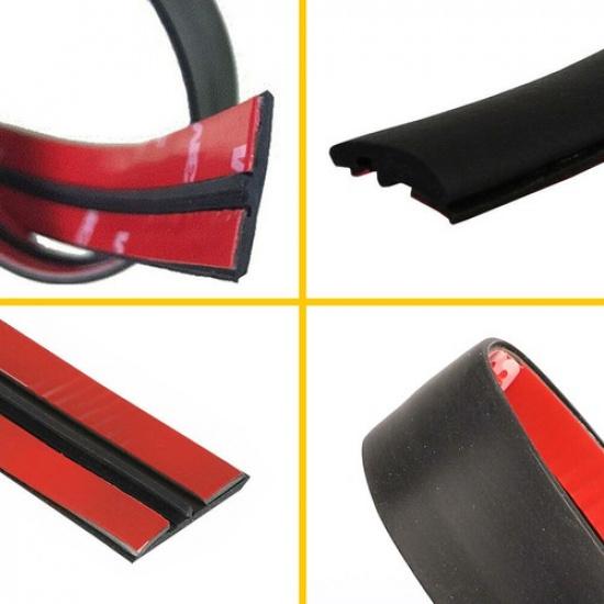 Car Rubber 10FT Rear Front Windshield Panel Seal Strip Sealed Moulding Trim EOA