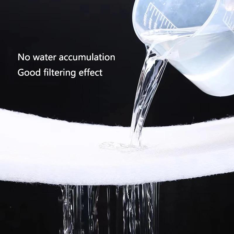 Practical Aquarium Super Thick Biochemical Cotton Sponge Filter Fish Tank Aquarium Bio Spong Pond Foam White Sponges accessory