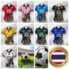 Women Thailand National Football Soccer Training JERSEY CHEER Fan Print Vintage Retro Quick Dry Polo Shirt Short Sleeve Uniform Elephant Sport Outdoor