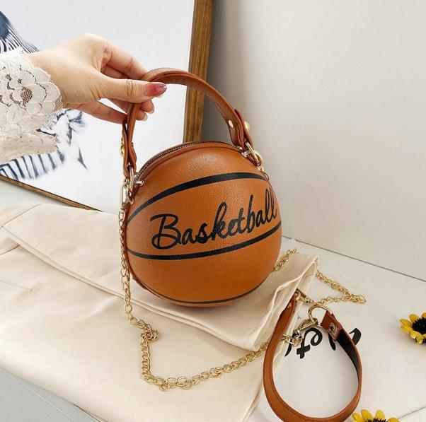 Borsa a tracolla da basket personalizzata alla moda da donna 2025
