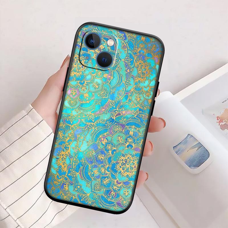RP46 Mandalas New High-End Shell Phone Case for OPPO A3 Pro A72 A74 A76 A77 A77S A78 A79 A94 A95 A18 A40M A58