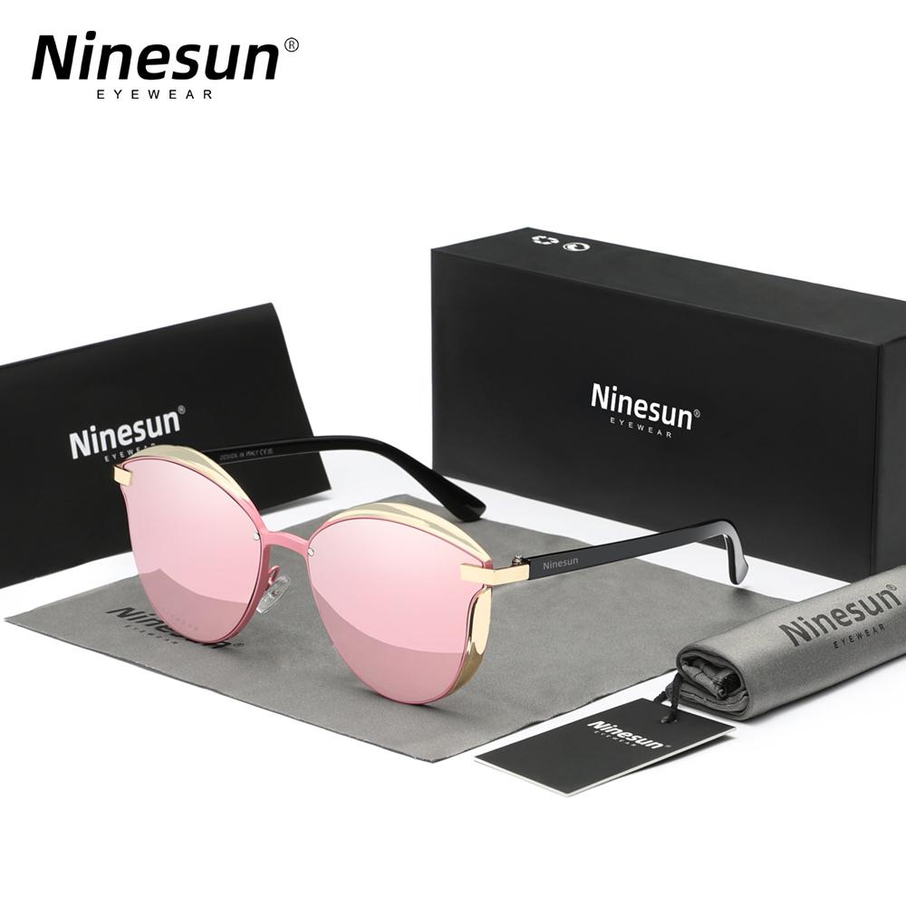 Ninesun Fashion Cat Eye Polarized Sunglasses For Women Роскошный дизайн Дамские элегантные солнцезащитные очки UV400 Защита Очки CHINA&other
