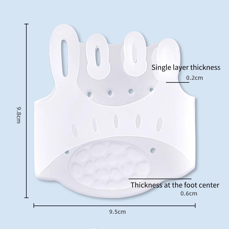 1Pair Gel Silicone Bunion Corrector Toe Separators Forefoot Pads Orthopedic Braces Orthotic Hallux Valgus Spacers