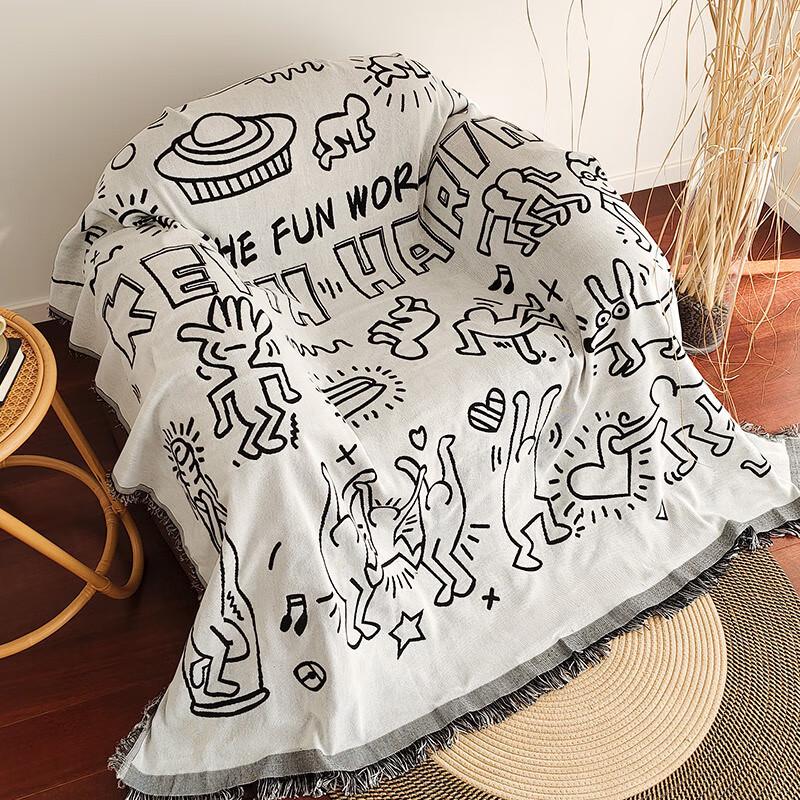 OEING Decorative Sofa and Chair Cover Blanket