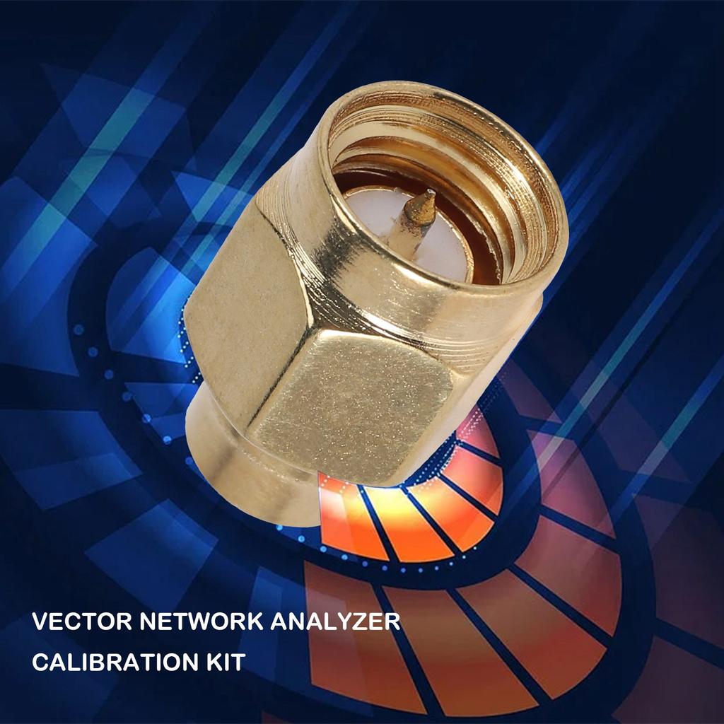 A84E-SMA-Type 50 Ohm Nanovna Vector Network Analyzer Calibration Kit Load &Short &Open