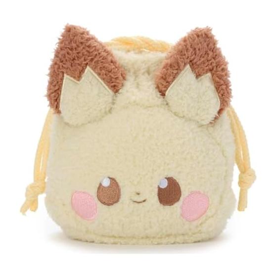 TAKARATOMY A.R.T.S Pokemon  Pokepeace  Plush Drawstring Pouch - Pichu (Note. 18cm Width)