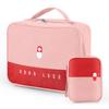 2Pcs Emergency Bags Portable Large Capacity Waterproof First Aid Kit Storage Bag for Home Car Office Camping