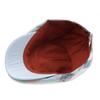 Fashion Men Women Plaid Cotton Newsboy Hat Flat Cap Adjustable Beret with Visor