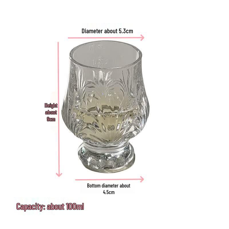 De ou Xingguang Tulip Whiskey & Wine Tasting Glasses