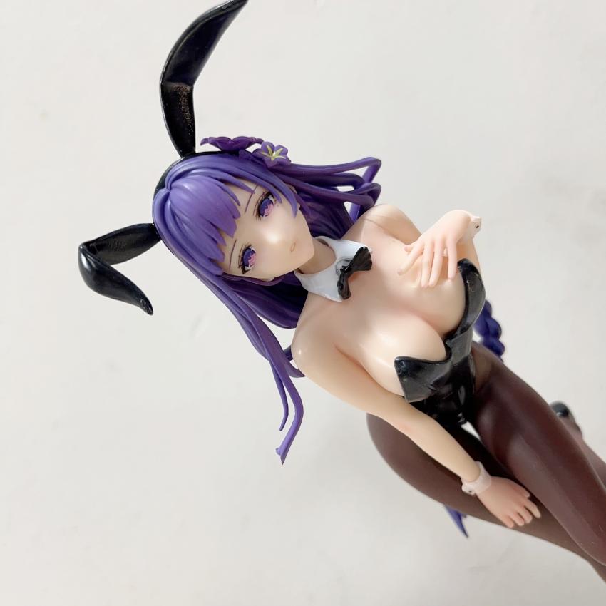 25CM Genshin Impact Raiden Shogun Beelzebul Bunny Version Mädchen Figur PVC Action Anime Modell Spiel Statue Puppe für Erwachsene Spielzeug Geschenk
