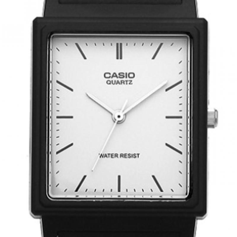 Casio Mq 27 7edf  Mq 27 7e  Analog Square Sat Student Urethane Watch