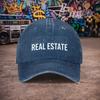 Pc Unisex Property Slogan Vintage Washed Baseball Cap  UnisexS Trendy Hat  Versatile Duckbill Cap  Fun Print  Unique Birthday
