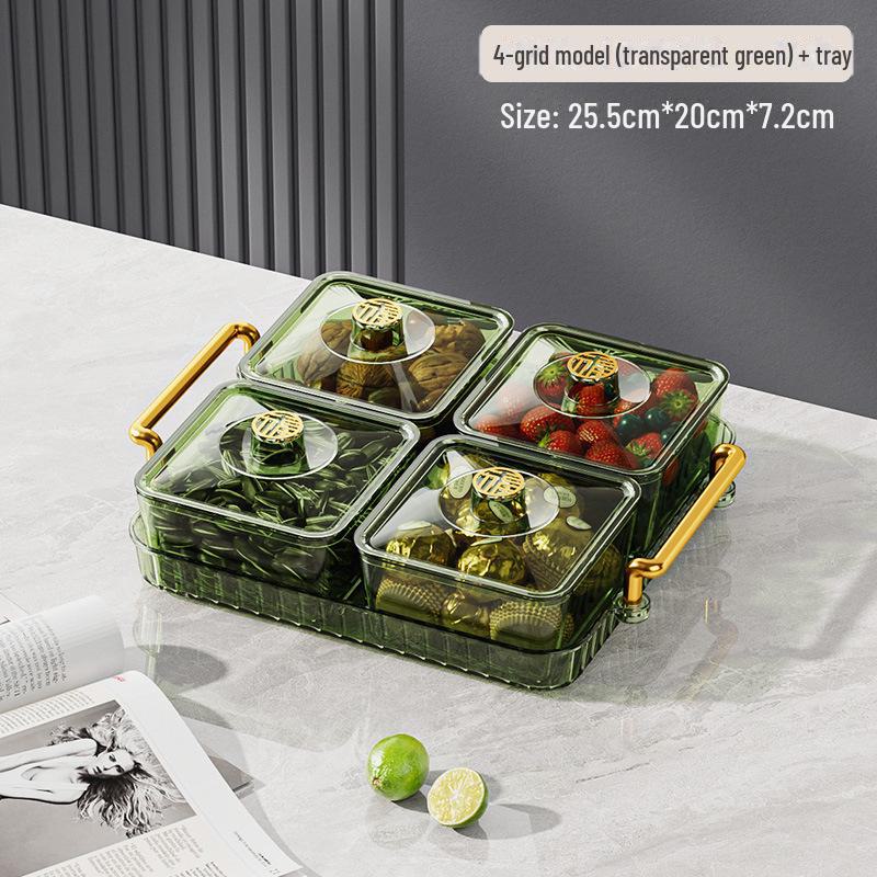 Nordic Light Luxury Fruit & Snack Platter for Living Room