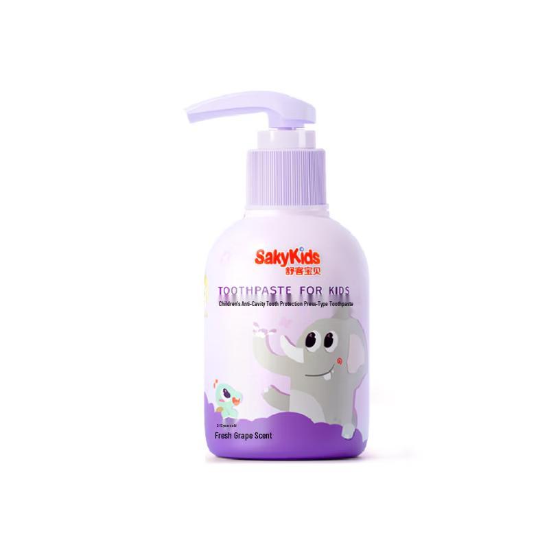Saky Kids  Grape Fluoride Toothpaste