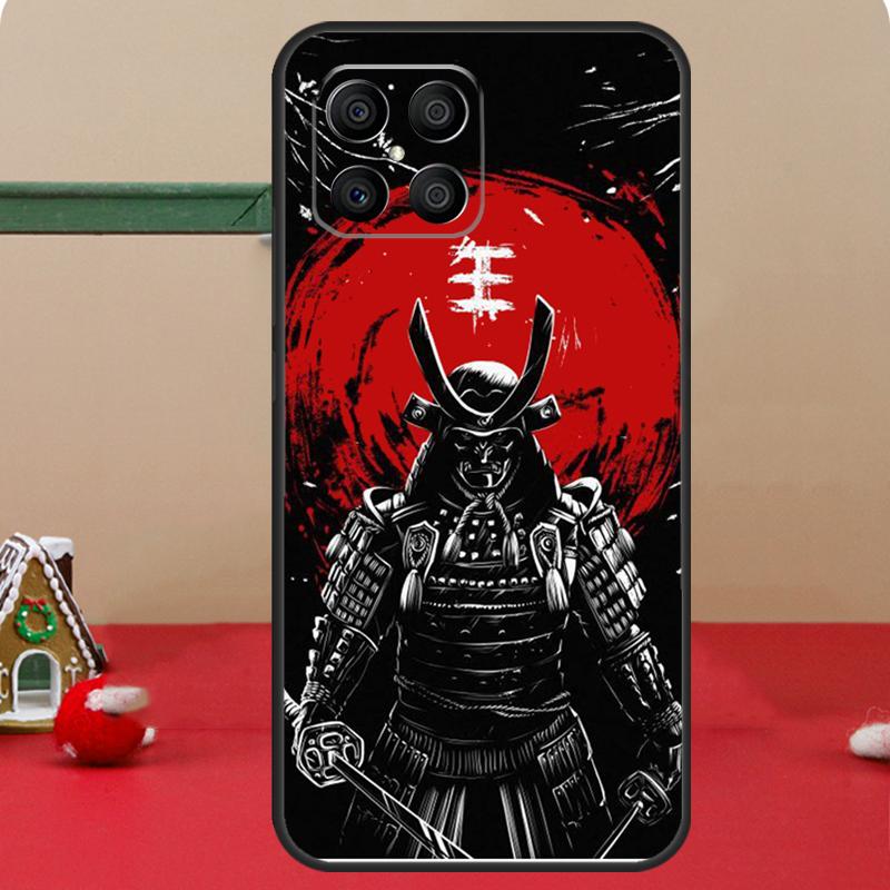 Japanese Samurai Case For Honor Magic 8 Pro 6 7 Lite Honor 400 200 50 70 X8c X8b X9a X9b X9c X9d Win RT Coque