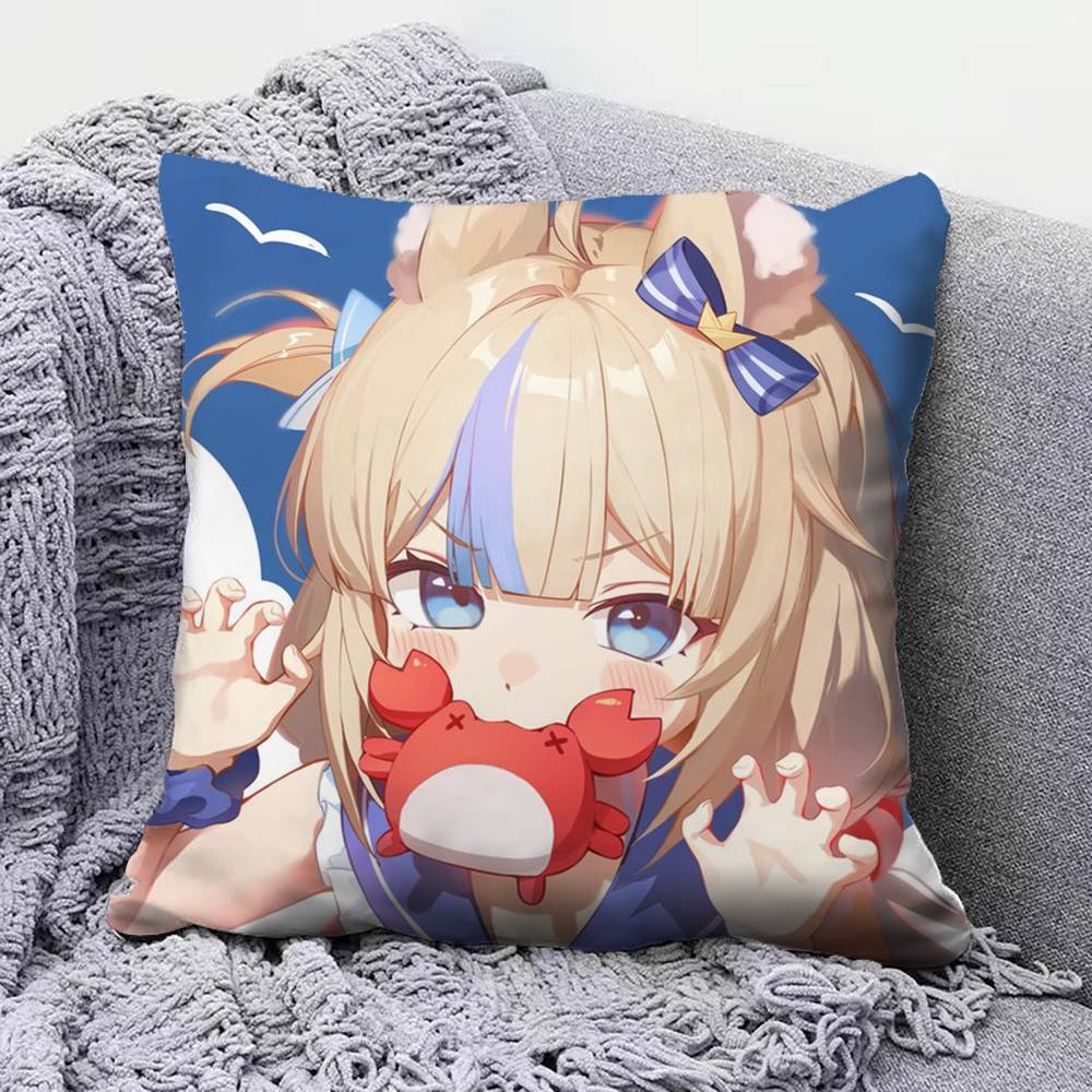 

Sameko Saba CCute VTuber Home Sofa Cushion Covers and Aecorative Custom Pillow Covers 30X30cm