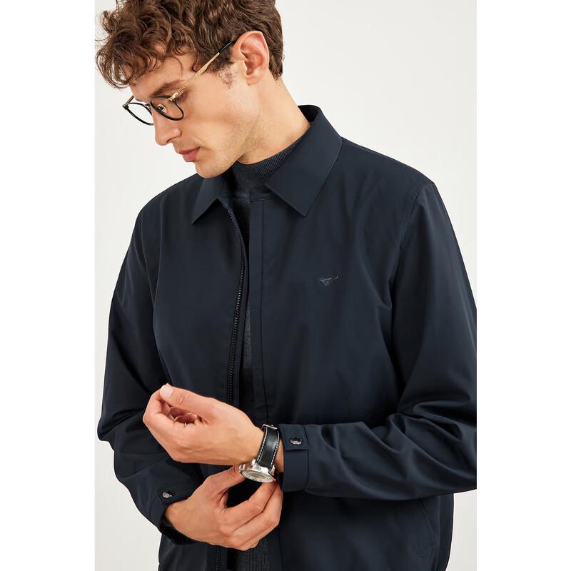 Septwolves Men's Lapel Three-Proof Casual Jacket