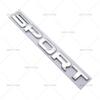 BGW1 Metal Sticker SPORT Letters Emblem Car Rear Trunk Badge Car Styling Decal For Land Range Rover SV Autobiography Discovery