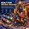 USB Powered Smart Animated Christmas Tree Lights Waterfall Lights  Holiday Decor