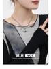 Four-Pointed Star Women's Necklace - Light Luxury & Original Design Clavicle Pendant