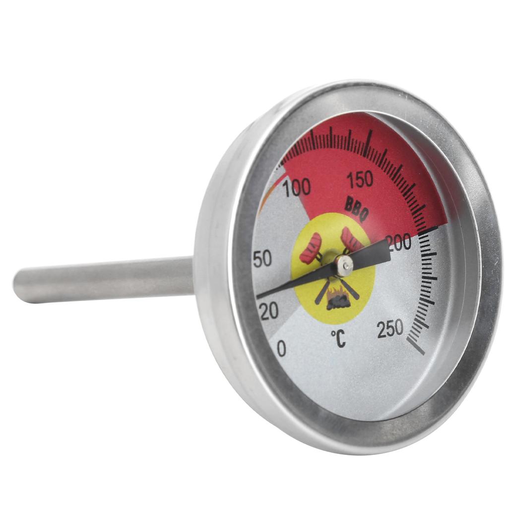 0‑250 celsius Grill Thermometer Stainless Steel Oven Pointer Thermometer Temperature Gauge
