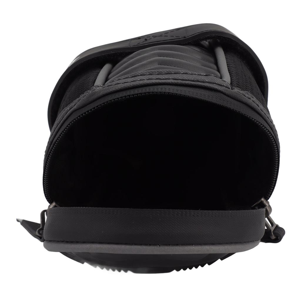 Bike Saddle Bag Polyester Reflective Strip Large Capacity Carrying Bag for Riding Cycling