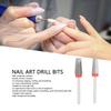Nail Art Drill Bits Rough Surfaces Remove Nail Glue Nail Polishing Grinding Heads for Salon Use
