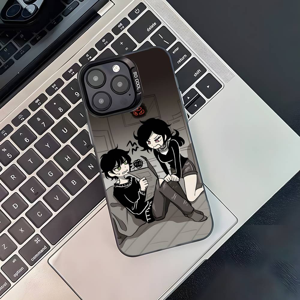 

The C-Coffin of Andy and L-Leyley For Black Candy Matte Cover iPhone 17,16,15,14,13,12,11,Pro,MAX,Plus iPhoneXR