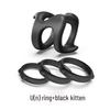 Men's Four-Piece Anti-Ejaculation Ring Set for Couples