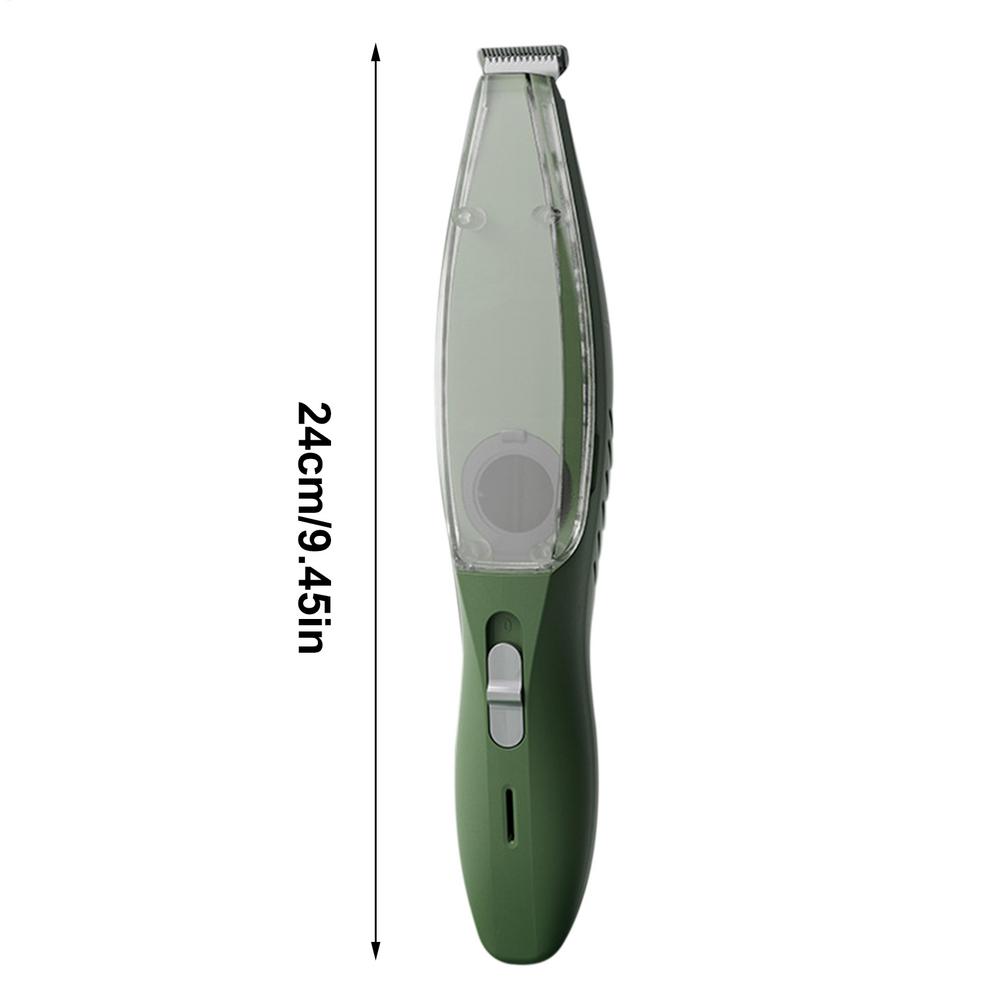 

Pet Grooming Clippers Cordless Quiet Paw Trimmer 2-Speed Waterproof Pet Hair Thick Coats Clippers Trimmers With Vacuum Cleaner зелений