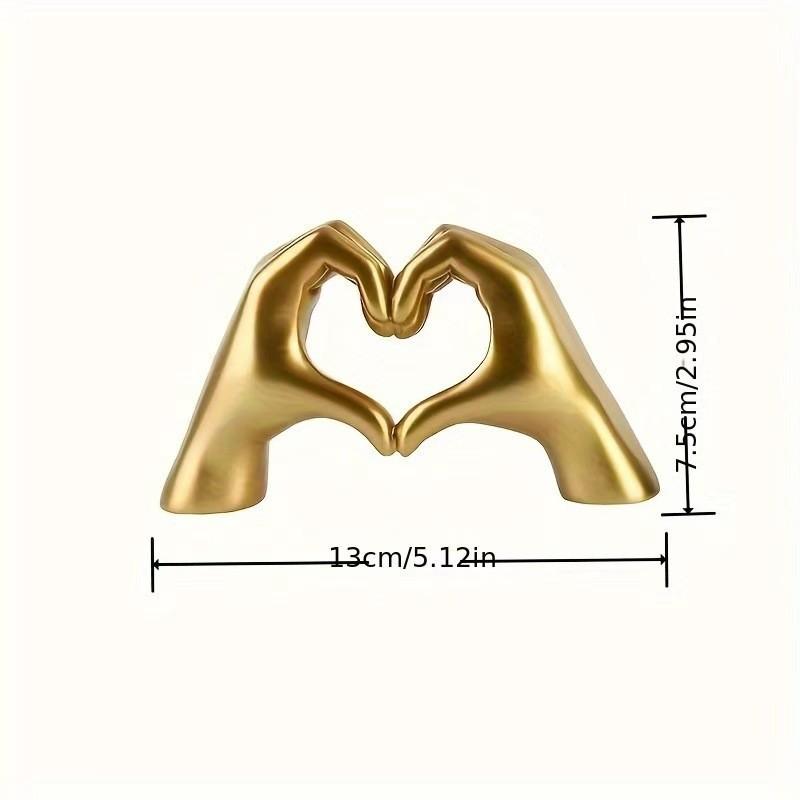 Přeshraniční Srdce Obývací pokoj Dekorace Design Domov Zahrada Dekorace Kreativní Umělecká Dekorace Láska Pryskyřice