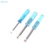 10Pcs Crystal Blue Handle Mini Screwdriver Set , Precision Screwdrivers Repair Tools for Electronics,Toys & Small Projects