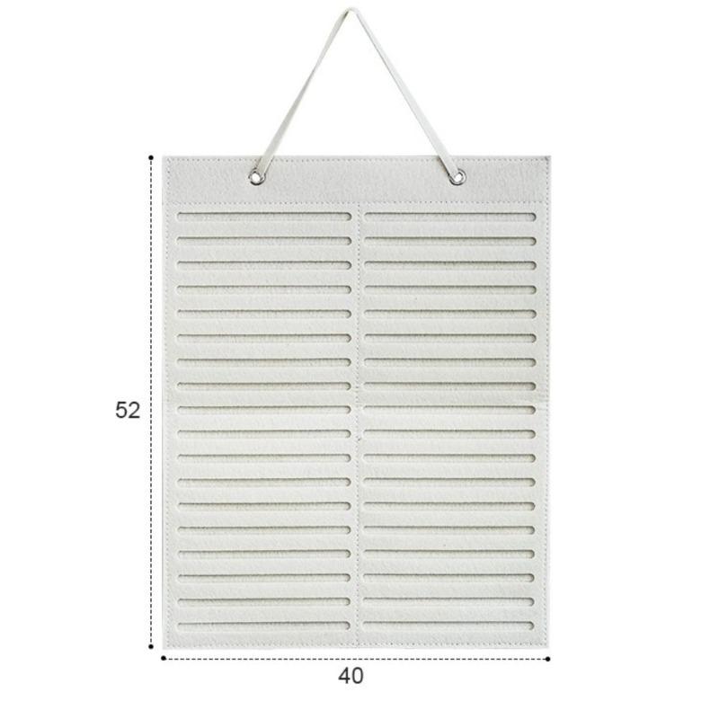 New Release Hanging Organizer Felt Storage Organizers For Kids Storing Hair Clips Hairpins Jewelry Perfect For Hanging Behind Doors