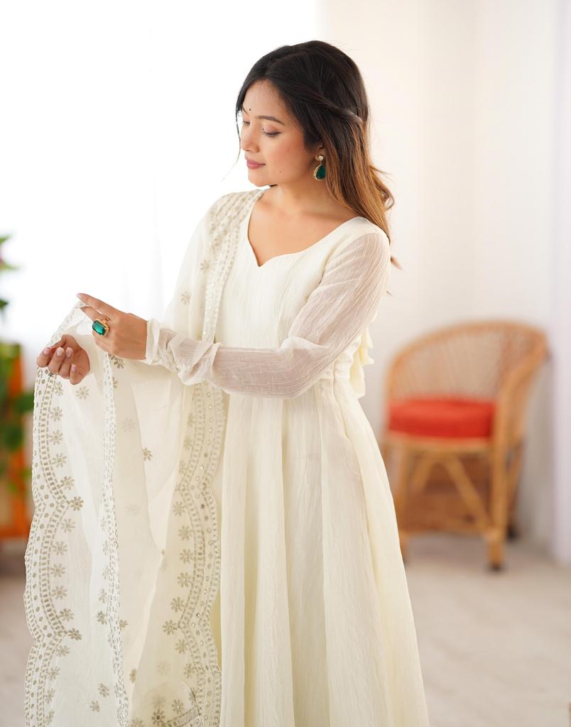 Women Designer Party Wear Look Salwar Suit Gown Set Indian Bollywood Anarkali Ethnic Dress