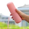 Reise-Mundspülbecher, Einfacher Waschbeckenbecher, Praktisches Zahnbürsten-Etui-Set, Aufbewahrungsbox für Outdoor-Geschäftsreisen