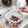 Hair Accessory Storage Box Desktop Large-capacity Jewelry Box with Lid Girls' Rubber Band and Hair Tie Organization Box Fairie
