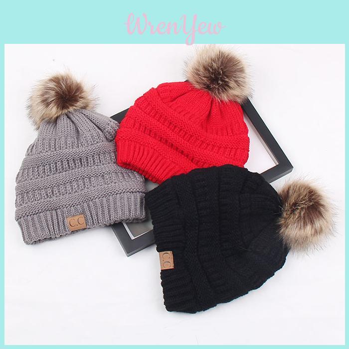 Stylish Unisex Hand Crocheted Acrylic Knit Hat For Warmth In Various Colors