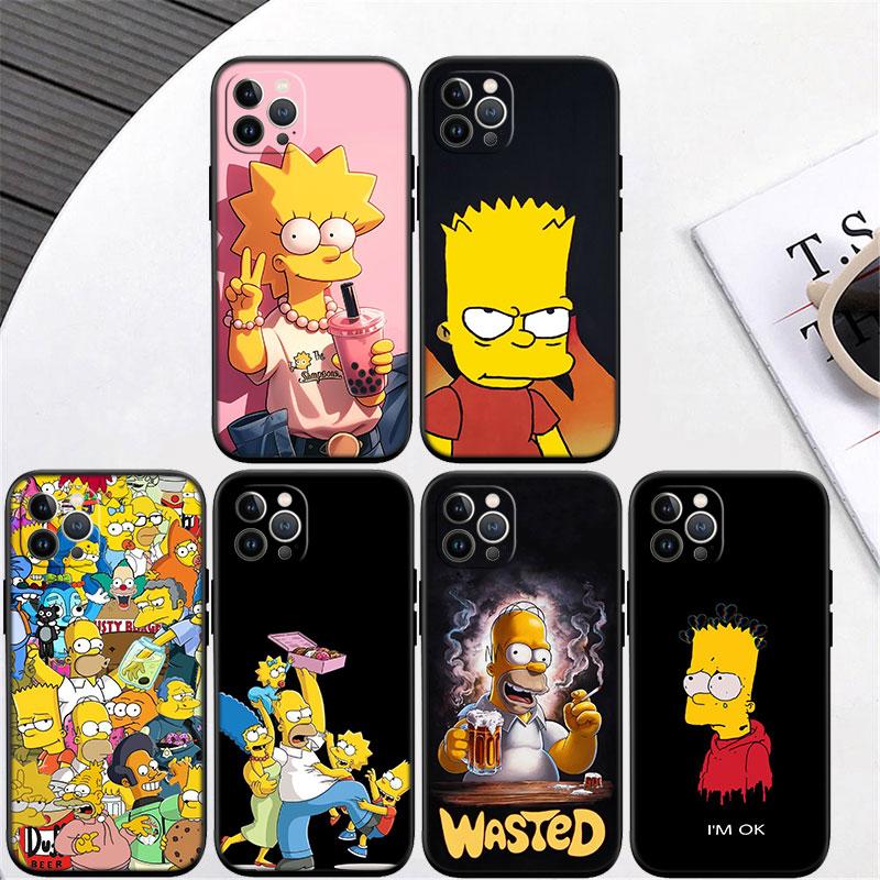S-Simpsons Phone Case for Samsung Galaxy A52S A53 A55 A56 A70 A71 A72 A73 F06 F16 F56 S10e S10 S10+ Plus