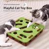 Little Cat Toy A Fun and Soothing Tool Puzzle Maze Hole Digging Felt Box Cat Teasing Bell Ball