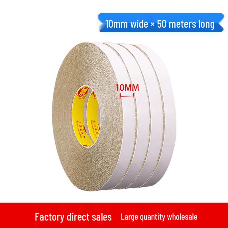 High-Viscosity Ultra-Thin Double-Sided Tape for Strong Adhesion, Kids' Planners, Student DIY, or No-Trace Paper Projects