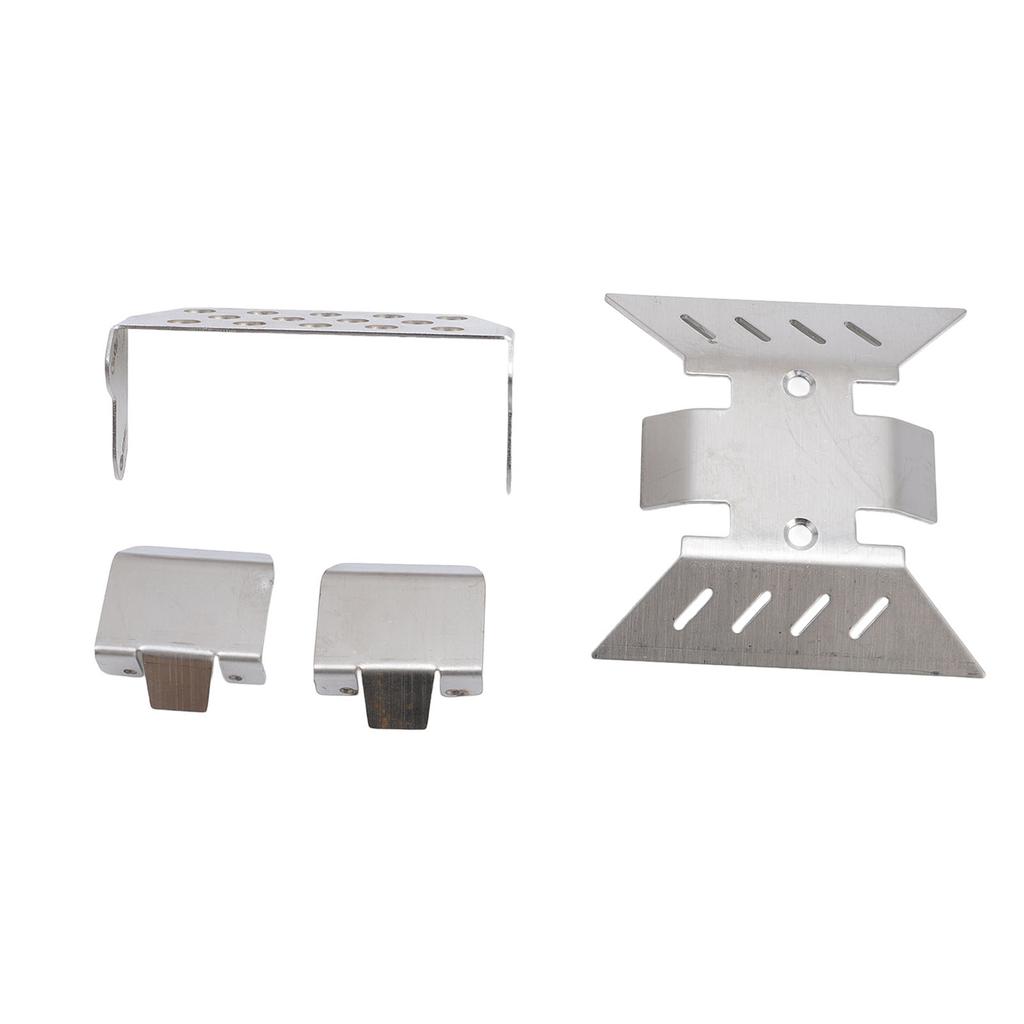 RC Car Chassis Armor Metal RC Chassis Skid Plate Axle Protector Front Guard for SCX10 III