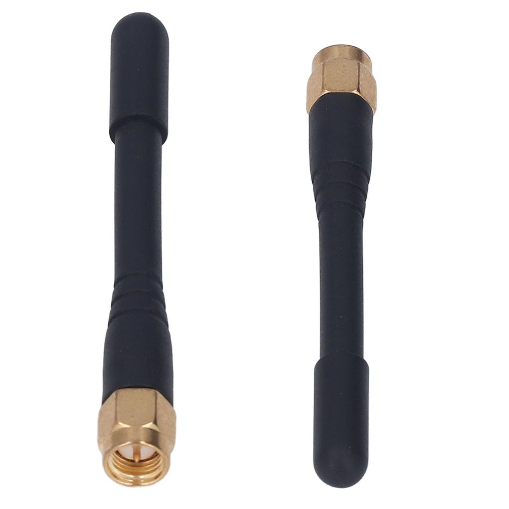5PCS Signal Antenna Dual Frequency Omnidirectional Waterproof Antenna SMA Male 3DBi Gain