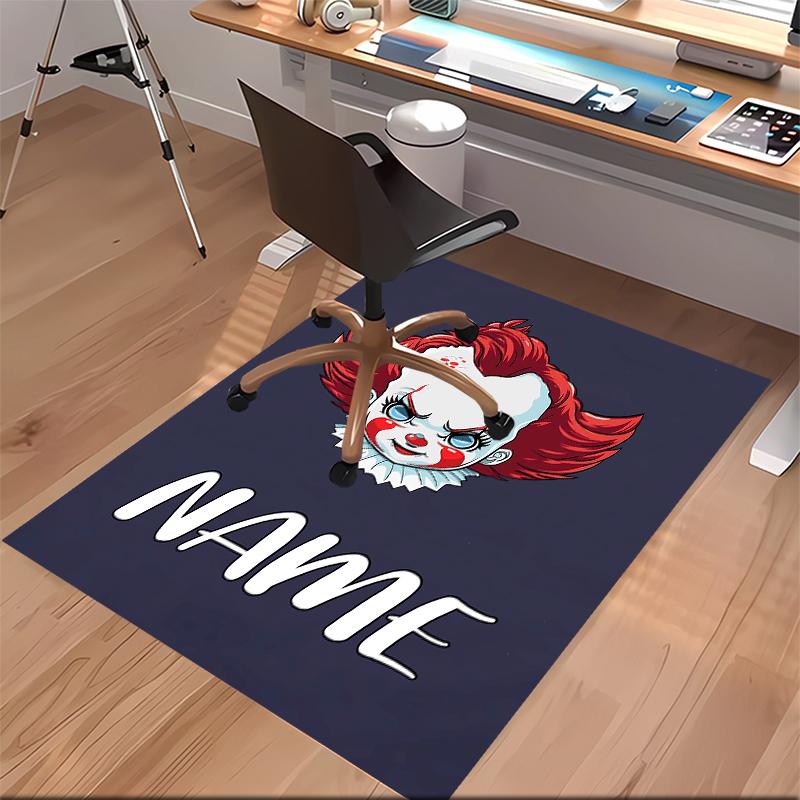Custom personalization Pennywise the Dancing Clown Print Area Rug - Soft, Washable Non-Slip Indoor Mat,Living Room,Home&Office Decorative Rug