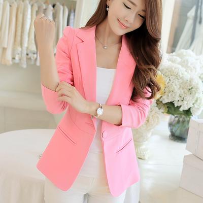 Women's Blazer Casual Autumn Winter Elegant Office Blazers Suit Black White Solid Long Sleeve Trendy Jacket Suits Ladies