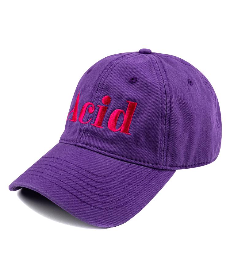 Wig Acid Washed Ball Cap - Dark Purple